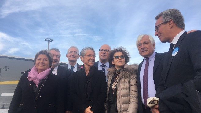 Inauguration et mise en service de la seconde autoroute ferroviaire entre Calais et Orbassano, près de Turin