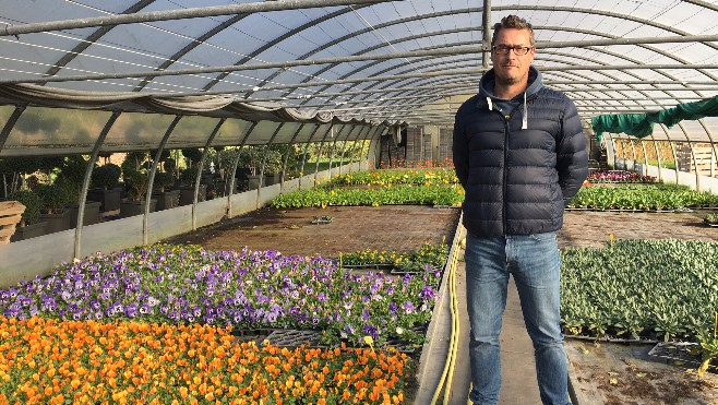 La ville du Touquet produit 100% des fleurs qu'elle plante dans la station