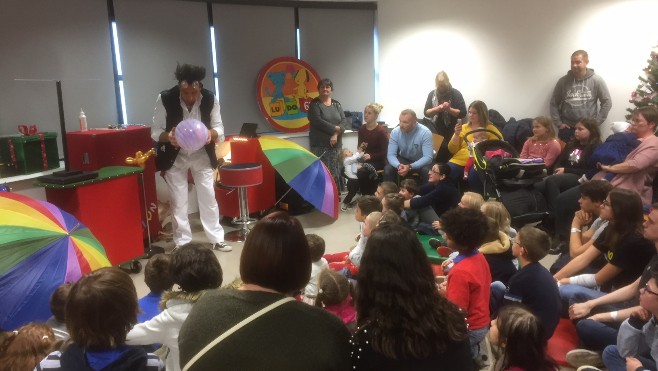 Fête de Noël de LUDO 62 pour les enfants malades à l’hôpital de Calais 