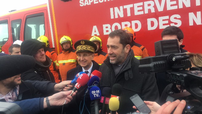 Christophe Castaner souhaite stopper les traversées de la Manche par les migrants et éradiquer les réseaux de passeurs