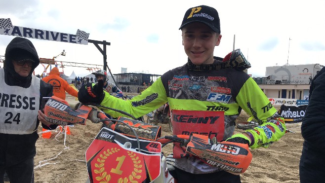 Enduropale 2019: Mathéo Miot décroche facilement la première place des Juniors