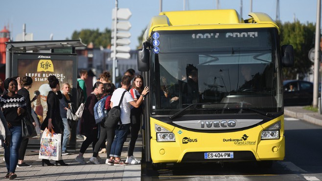 Les dunkerquois aiment leurs bus gratuits... 