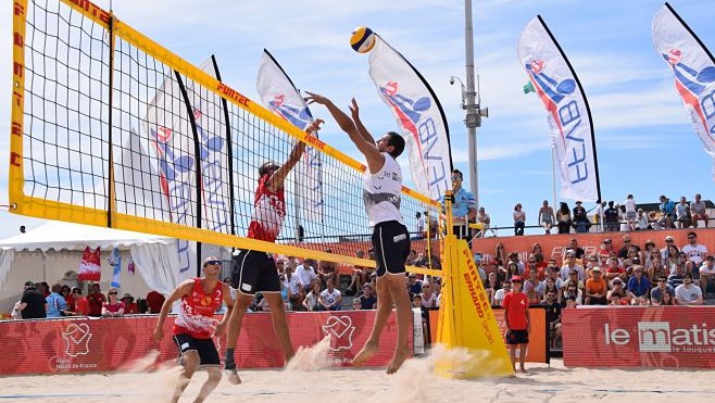  Du Beach Volley au Touquet pendant tout l'été !