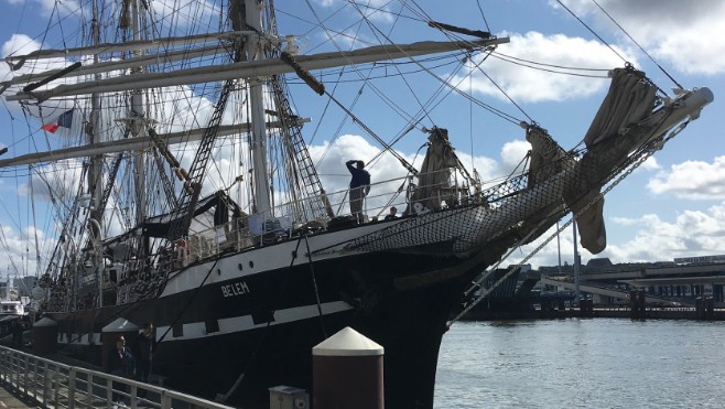 Le Belem sera à Calais ce week-end.