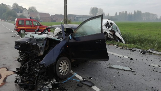 Accident de la route mortel en Flandre intérieure