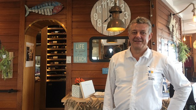 Le restaurateur Bertrand Lefèbvre enchanté par le Dragon de Calais