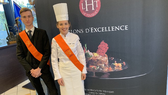 Touquet: deux élèves du lycée hôtelier qualifiés pour la finale mondiale des Jeunes Talents Escoffier