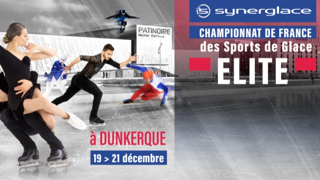 Les meilleurs patineurs français sont à Dunkerque durant 4 jours.