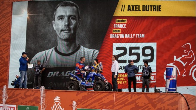 Dakar 2020 : Axel Dutrie abandonne et Adrien Van Beveren termine 10ème 