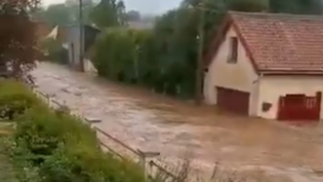 L'ouest de la Somme touché par d'importantes inondations et coulées de boue