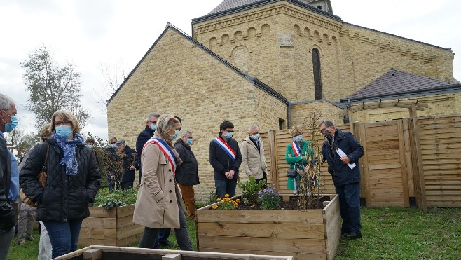 Un jardin de curé désormais accessible à Marck