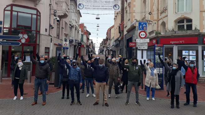 Les commerçants du Touquet en colère