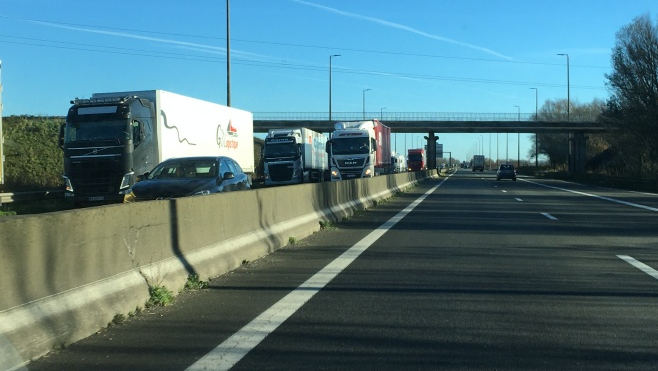 A16 : circulation très difficile jusqu'à 20h dans le calaisis