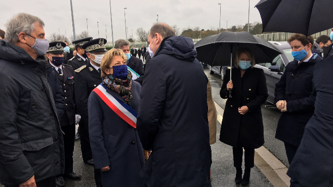 La maire de Calais a fait valoir l’importance de la fluidité du trafic au port et au tunnel pour l’attractivité du territoire