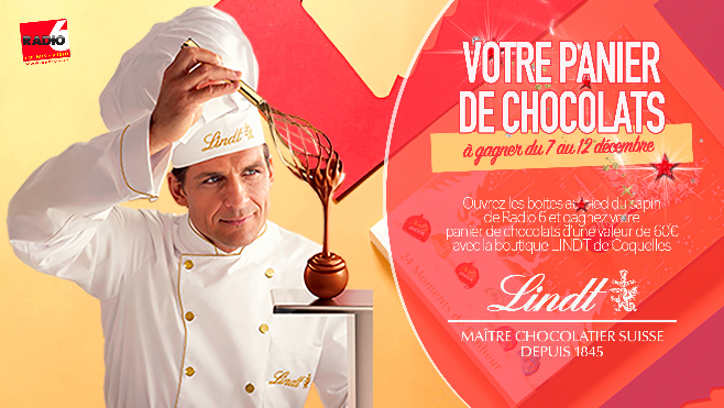 Grand jeu de Noël - Gagnez 60€ de chocolats avec Lindt, la boutique !