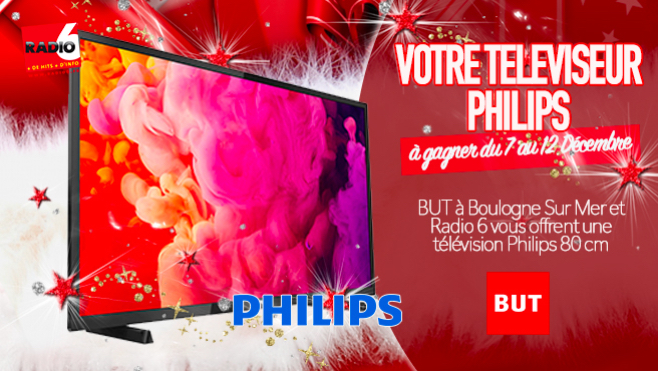 Grand jeu de Noël - Gagnez votre téléviseur Philips avec But Boulogne