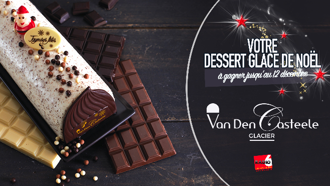 Jeu SMS - Gagnez votre dessert de Noël pour 6 personnes avec VAN DEN CASTEELE