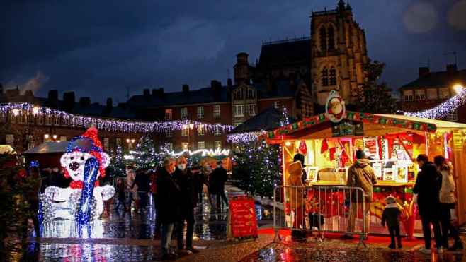 Abbeville: les chalets de Noël contraints à la fermeture, avec les nouvelles restrictions prefectorales