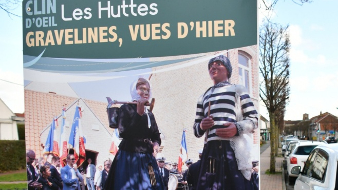 A Gravelines, l'histoire des quartiers s'expose dans les rues.