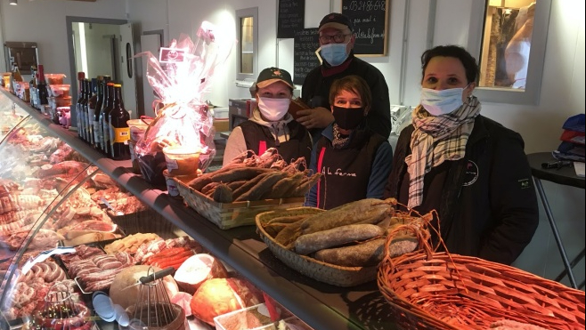 A Tubersent, la boutique « A la ferme » reste ouverte après l'incendie d'un hangar agricole