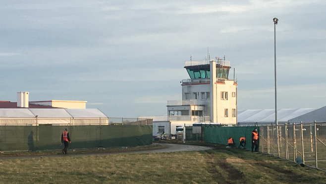 L’Armée Américaine débarque à l’aéroport de Calais-Marck