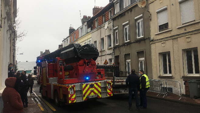 Calais: douze personnes relogées après un incendie rue Denis Papin