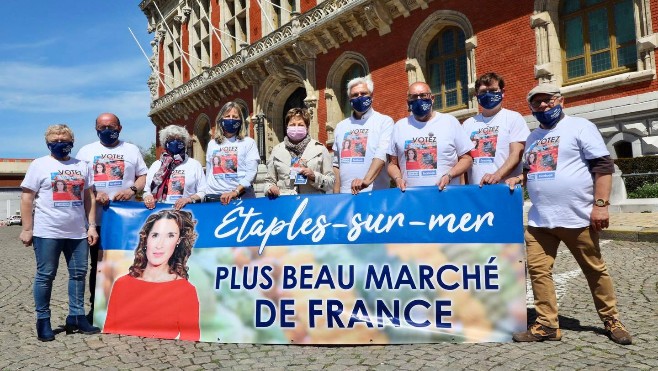 La municipalité d'Etaples en tournée promo pour son marché