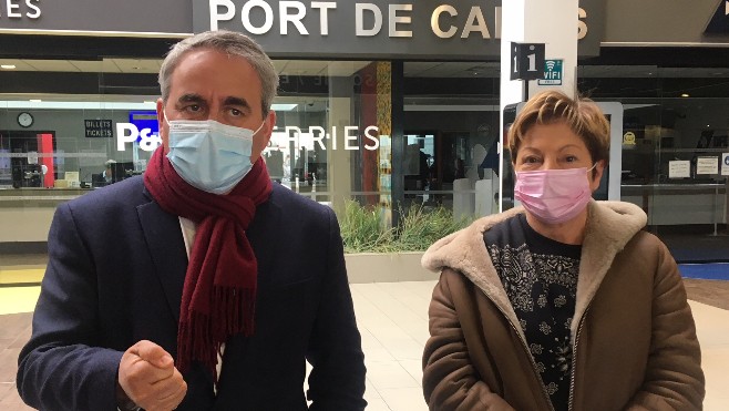 Xavier Bertrand et Natacha Bouchart réclament une réponse de l’Etat après la tentative d’intrusion de migrants au port de Calais