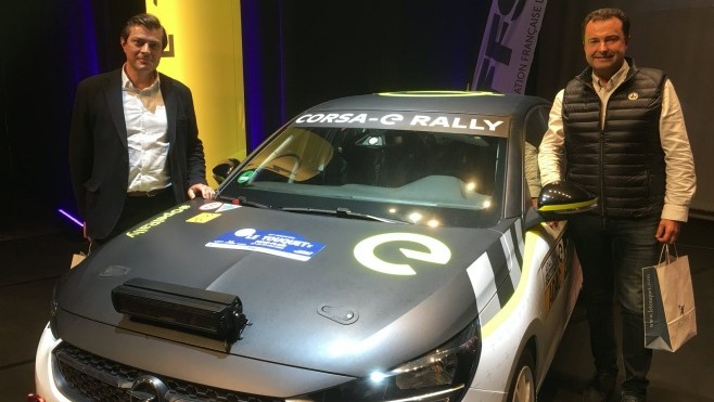 Au Rallye du Touquet, Opel lance une Corsa-e Rallye Electrique !