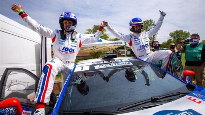 Yoann Bonato remporte le 61ième Rallye du Touquet. 