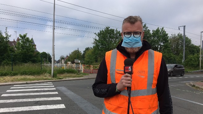 A Calais, dans le quartier du Pont du Leu, les réseaux d'assainissement sont entièrement vérifiés