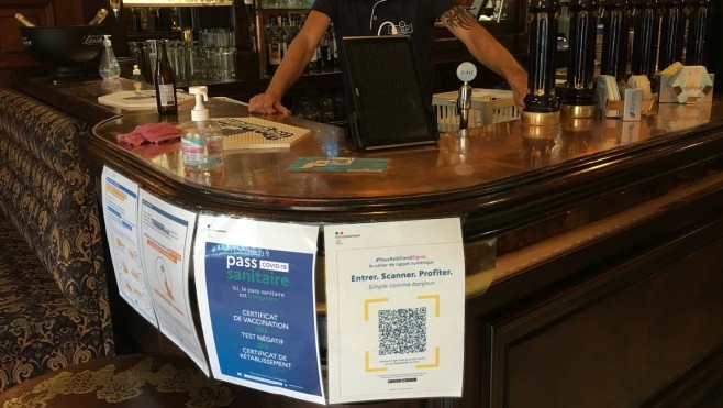 Le pass sanitaire diversement apprécié dans les cafés, restos et brasseries...