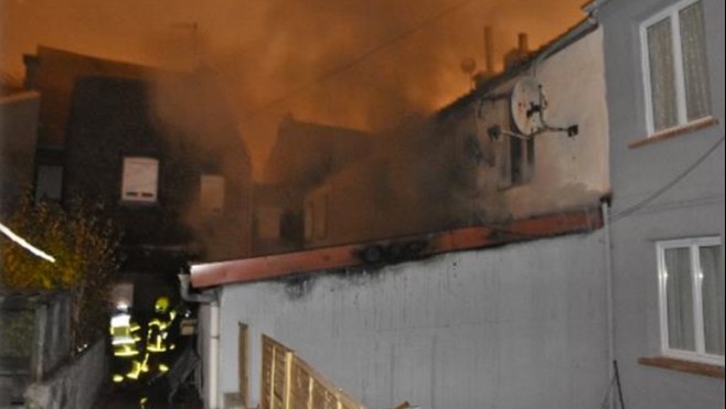 Calais : incendie dans une maison boulevard Gambetta vendredi soir.