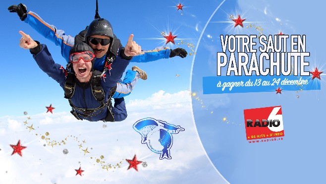 GRAND JEU DE NOEL - Gagnez votre saut en parachute avec le Paragroupe Jean Bart