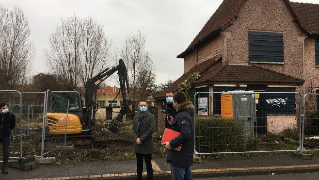 A Saint-Pol-sur-mer, les premières maisons des cheminots seront détruites d'ici 2 mois.