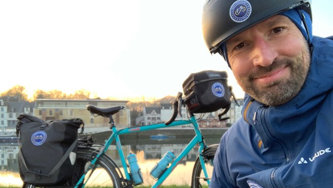 Un professeur de Saint Valery/Somme va parcourir 13.000km à vélo à travers l'Europe