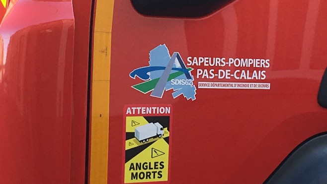 Deux blessés ce matin dans une violente collision à Pihen-lès-Guînes