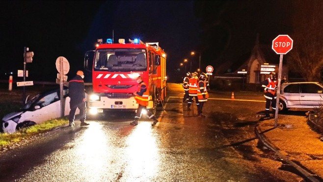 Craywick : un accident entre 2 voitures fait 2 blessés légers