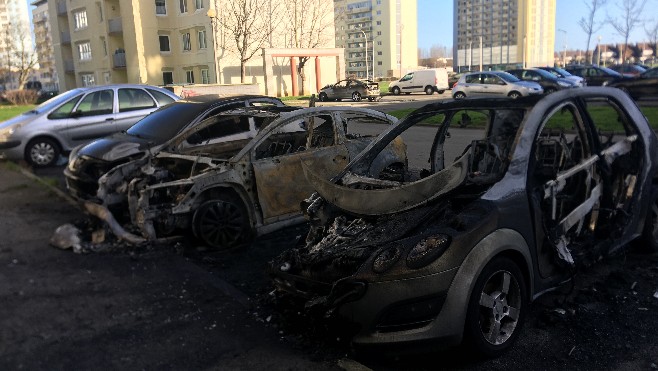 Calais : 4 voitures incendiées au Beau-Marais