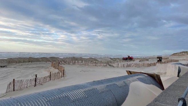 Touquet: bouchées doubles pour le parcours de l'Enduropale, après le passage des tempêtes