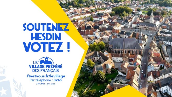 Hesdin représente les Hauts-de-France pour 