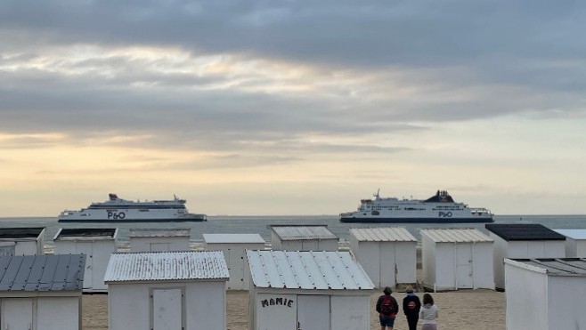 Reprise cette nuit du trafic de P&O Ferries entre Calais et Douvres