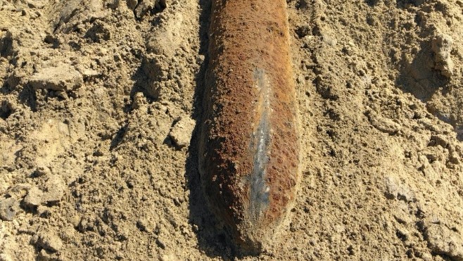 Gravelines : un obus de 250 kg découvert sur un chantier