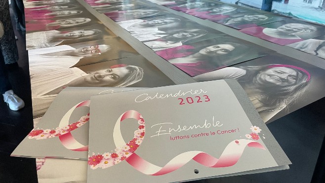 50 Abbevilloises ont posé pour un calendrier au profit d'Octobre Rose 