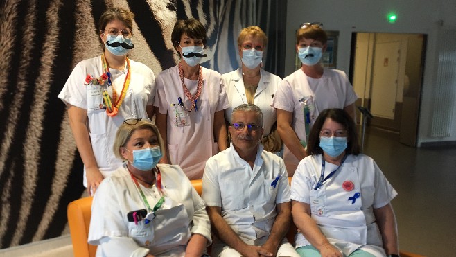 L’hôpital de Calais participe pour la première fois à Movember 