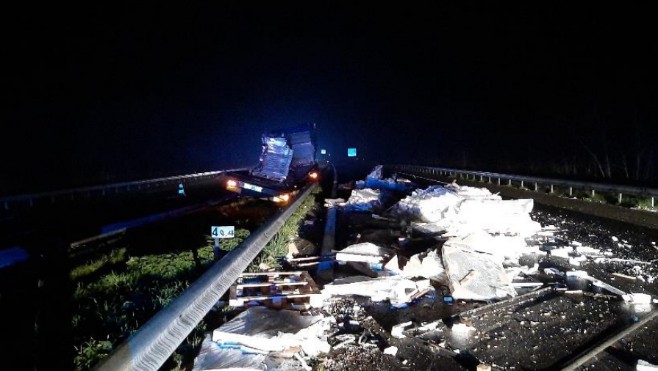 Réouverture de l'A26 dans le sens Calais-Reims.