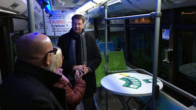 A Dunkerque, des bus circulent pour capter de futurs salariés !