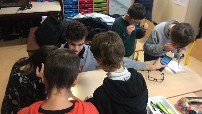 Des élèves de l’école Archimède à Calais au cœur d’un projet d’étudiants du lycée de Coulogne