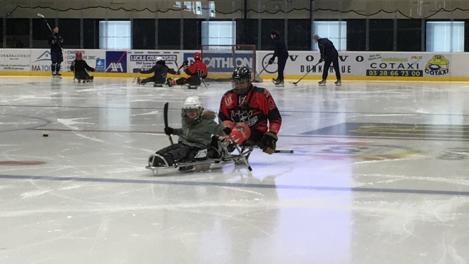 Une section para-hockey sur glace pourrait être créée dans le club des Corsaires dunkerquois ! 