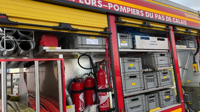 Calais : une maison partiellement ravagée par un incendie 